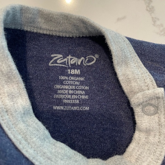 Zutano Organic T-Shirt 18 Months - Picture 5 of 5